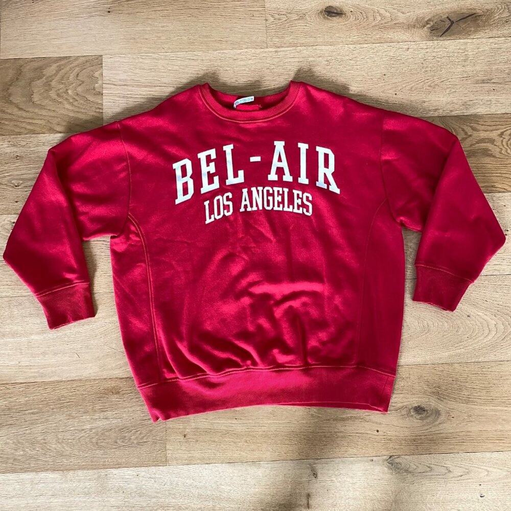 Zara - Bel-Air Los Angeles Sweatshirt in Red